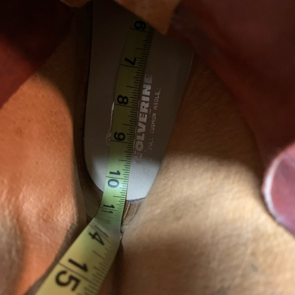 Vintage Wolverine lace up leather boots 7.5 - Picture 12 of 12